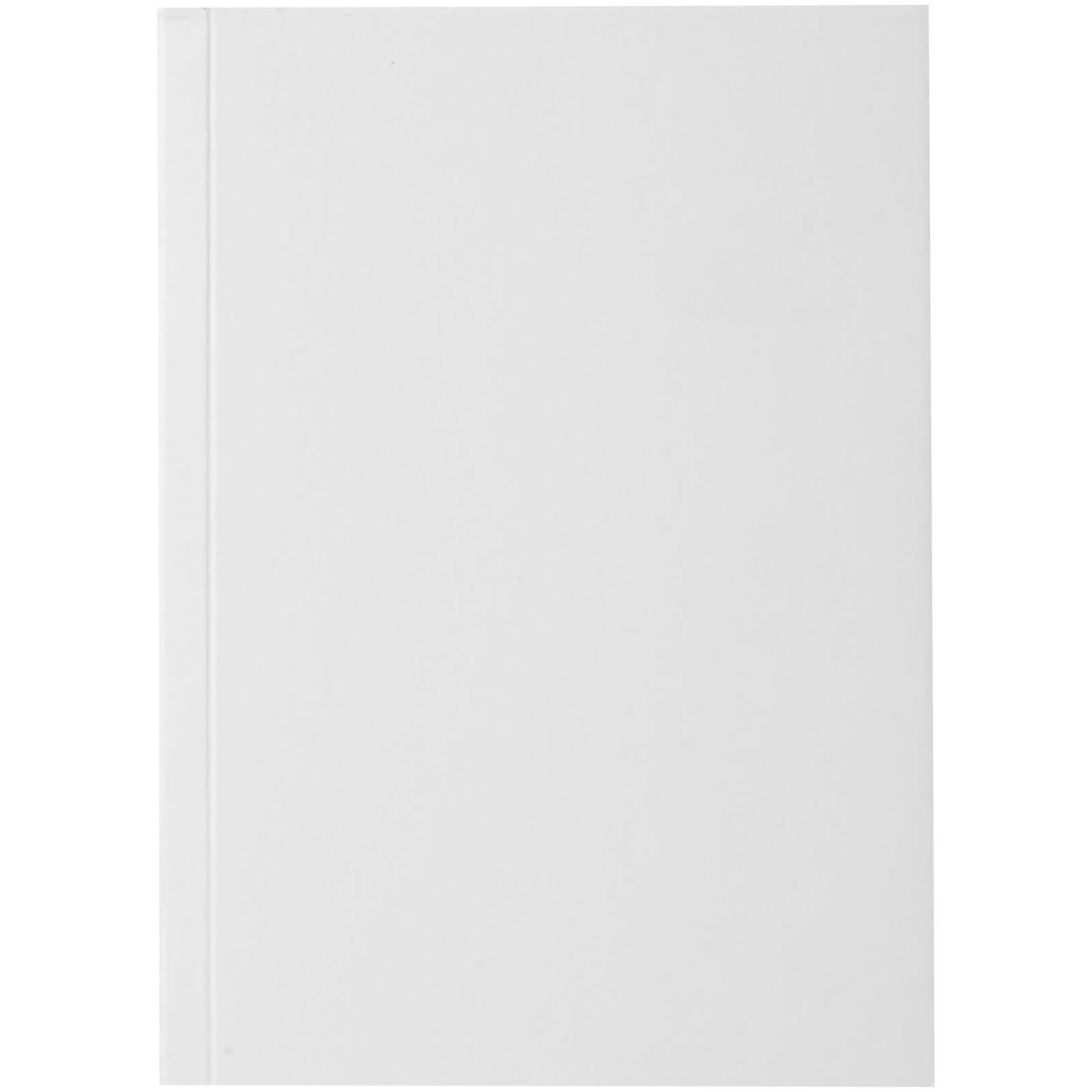 Novella Austen A6 soft cover notebook - 50 sheets - Vit, front view