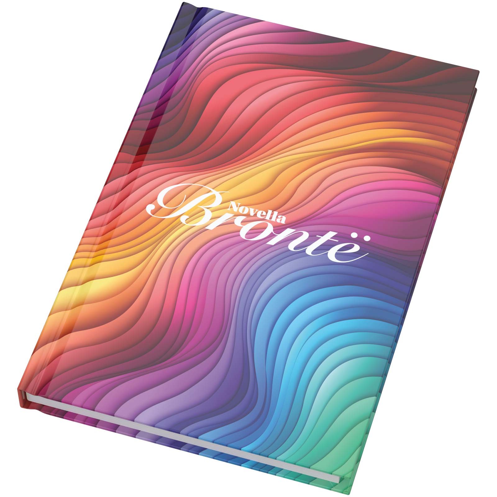 Novella Brontë A5 glossy hard cover notebook - 100 sheets