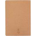 Slyk A5 notisbok av kraftpapir med linjerte sider med logo - bilde 3