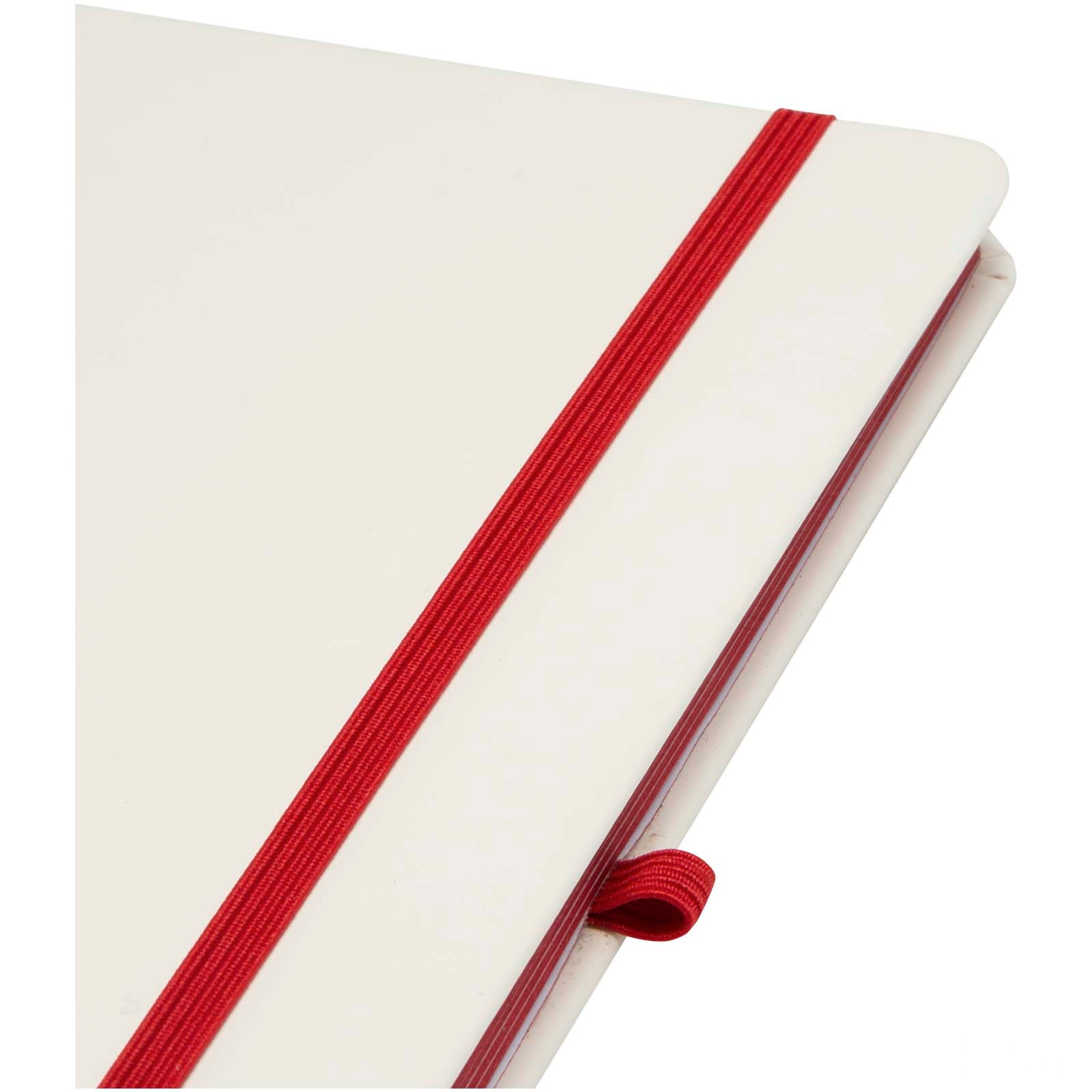 Spectrum A5 hard cover notebook with coloured edge