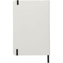 Spectrum A5 white notebook with coloured strap - image 3