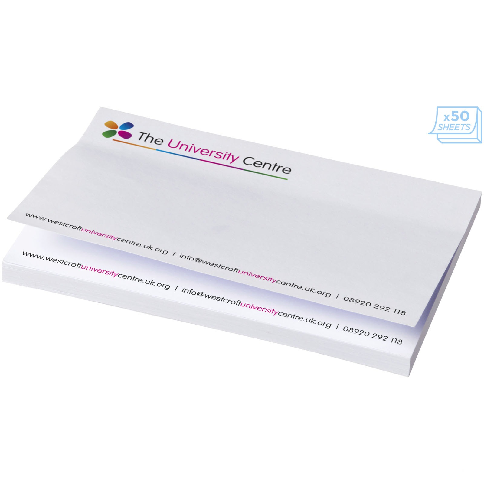 Sticky-Mate® klistrelapper 150x100mm med trykk