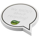 Sticky-Mate® snakkebobleformede klistrelapper av resirkulert materiale med trykk - bilde 2