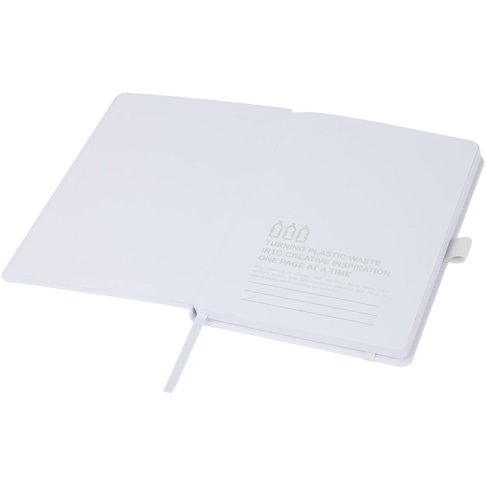 Thalaasa notatbok i havplast med logo