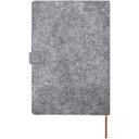 Viviana A5 recycled felt and cork notebook - image 3