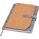 Viviana A5 recycled felt and cork notebook - image 2