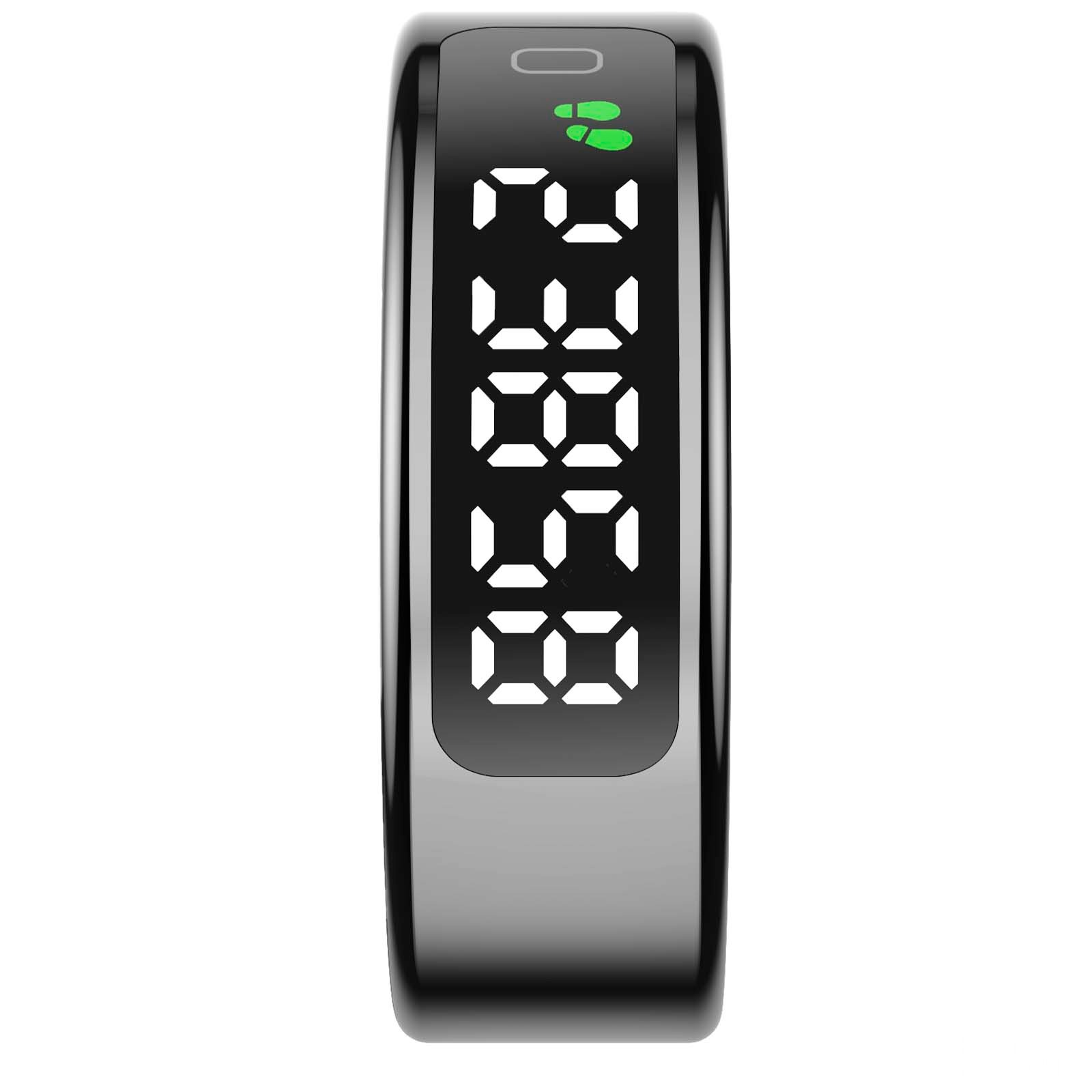 Prixton Orbyt Touch smart ring - Svart, framsida