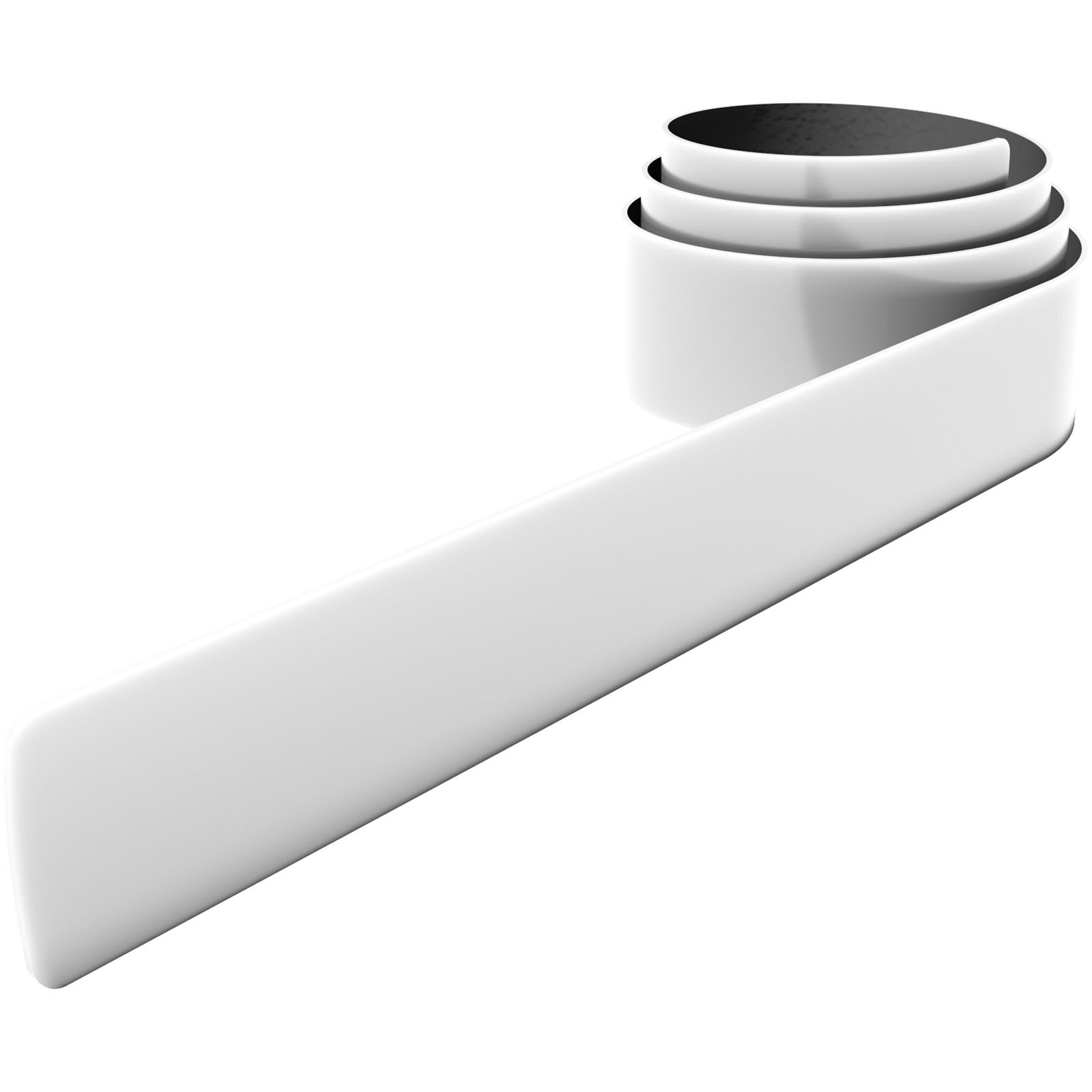 RFX™ 44 cm reflekterende slapwrap av TPU - Vit med trykk