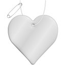 RFX™ H-09 heart reflective TPU reflector hanger - image 1