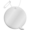 RFX™ H-09 speech bubble reflective PVC reflector hanger - image 1