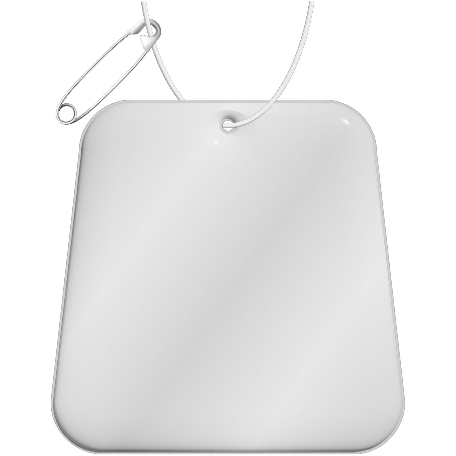 RFX™ H-09 trapes reflekterende TPU-refleksanheng - Vit med trykk
