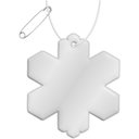 RFX™ H-10 snøfnugg reflekterende PVC-refleksanheng - bilde 1