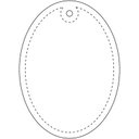 RFX™ H-12 oval reflekterende PVC-refleksanheng - bilde 3