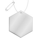 RFX™ H-12 hexagonal reflective PVC hanger - image 1