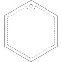 RFX™ H-12 hexagonal reflective TPU hanger - image 3
