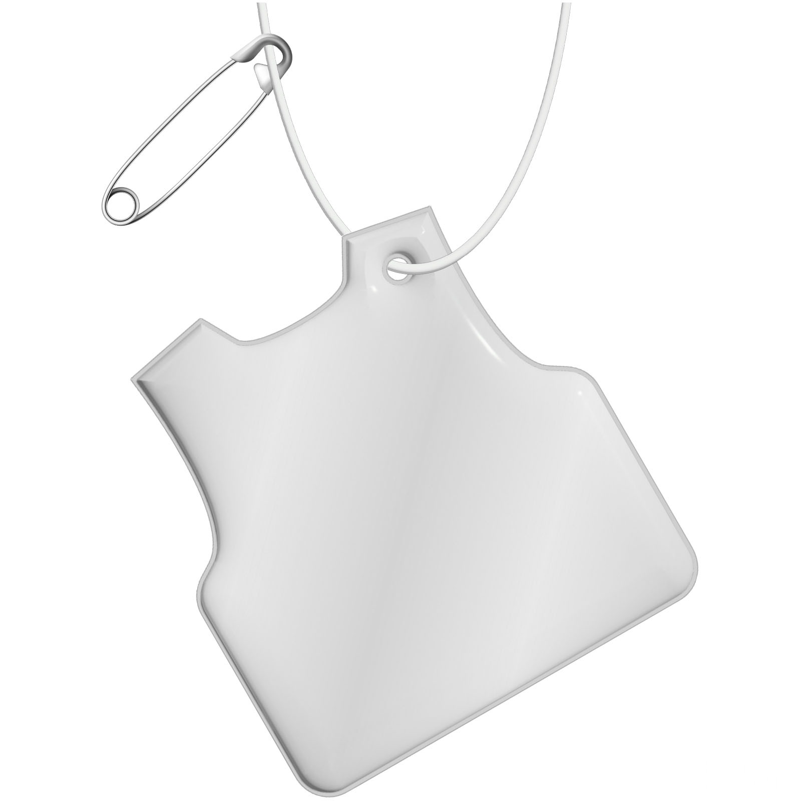 RFX™ H-16 Reflekterende henger vest - Vit med trykk
