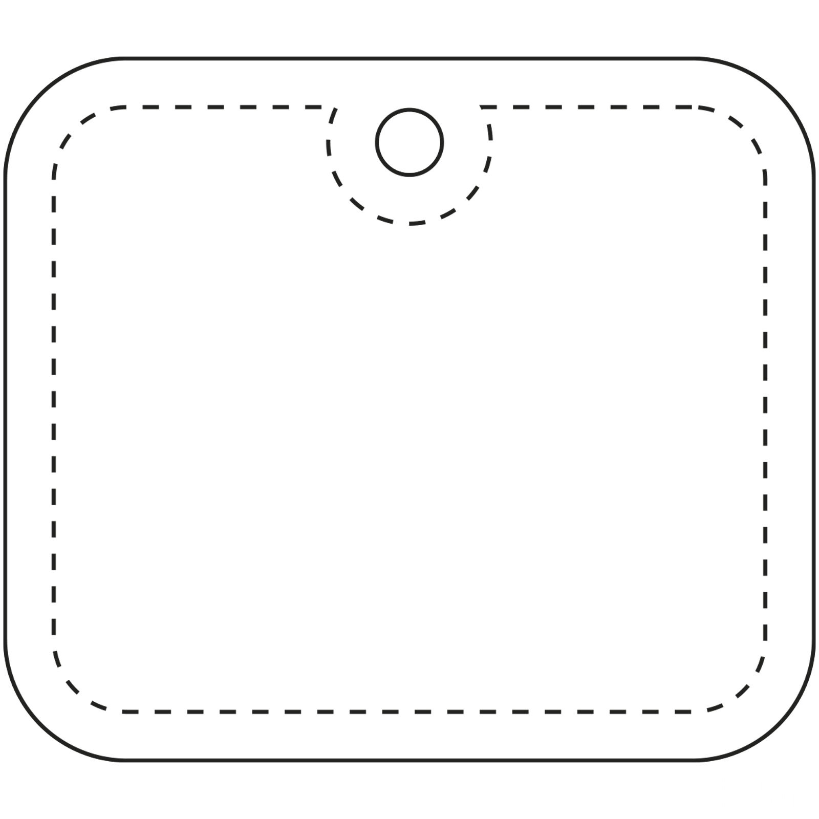 RFX™ H-20 rektangulær reflekterende PVC-henger, XL
