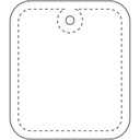 RFX™ H-20 rektangulær reflekterende PVC-henger, XXL - bilde 3