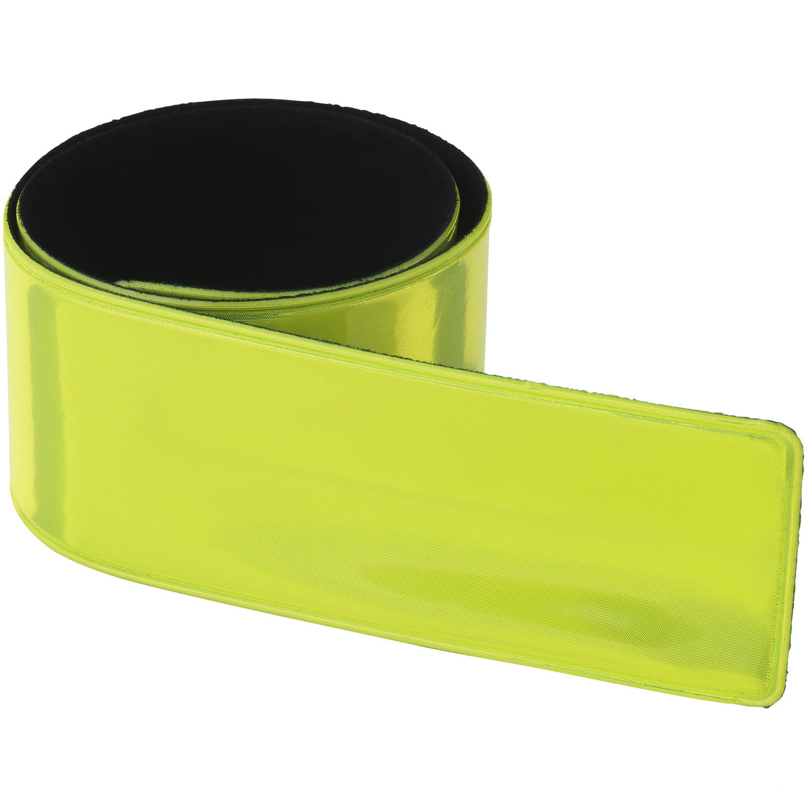 RFX™ Hitz 34 cm reflekterande slapwrap av PVC i neon - Neongul med tryck
