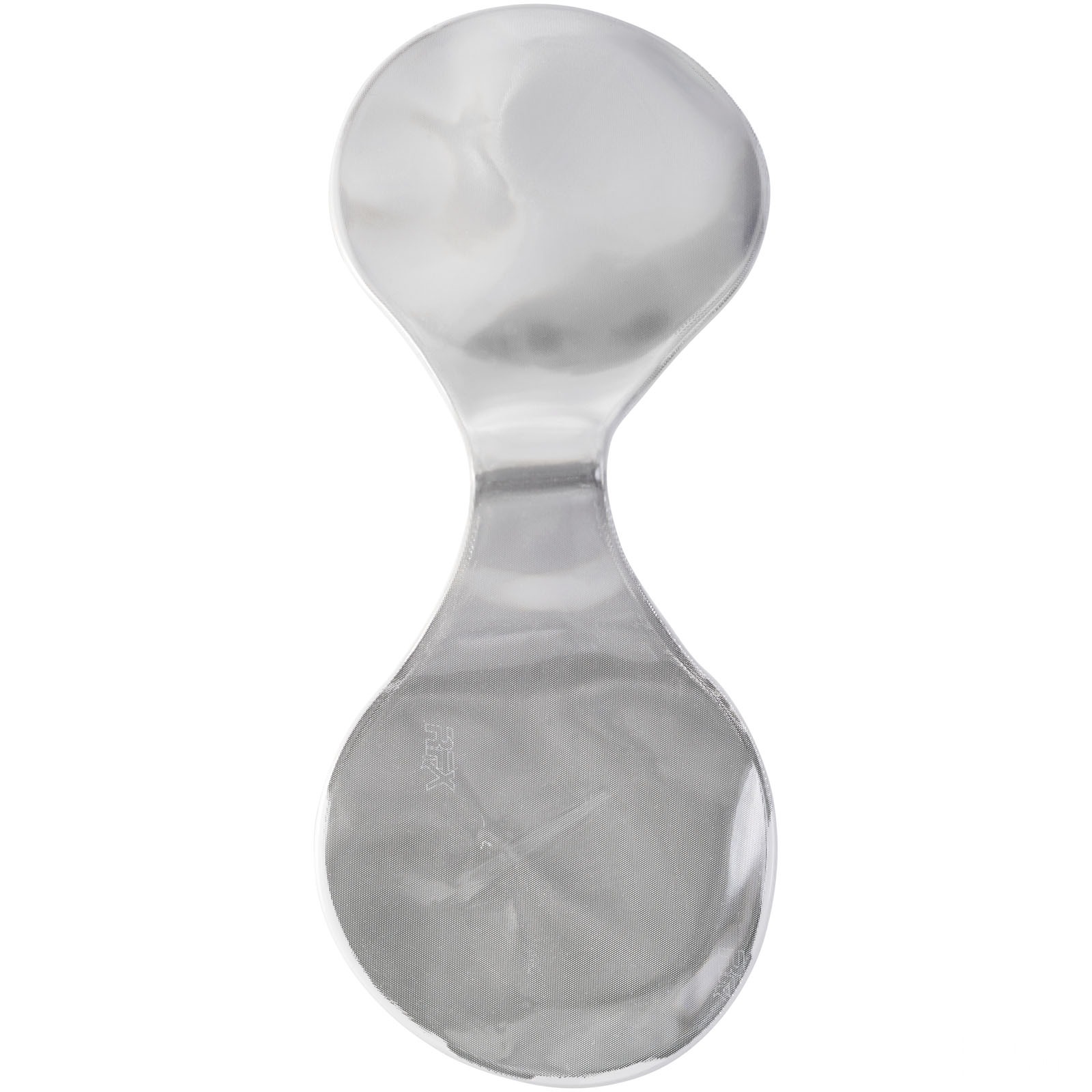 RFX™ M-10 liten rund reflekterende PVC-magnet - Vit, forside