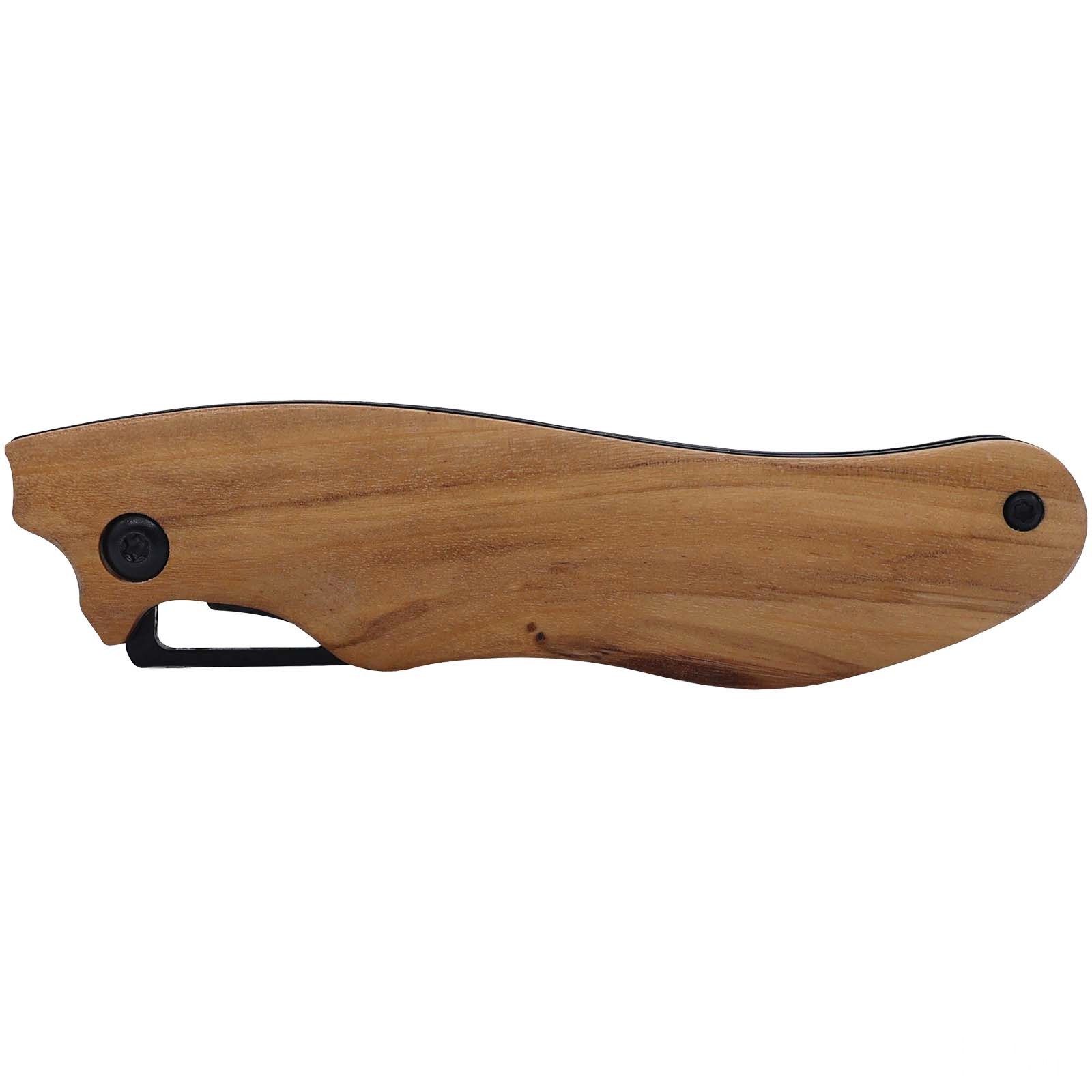SCX.design T33 hopfällbar kniv i olivträ - Trä, framsida