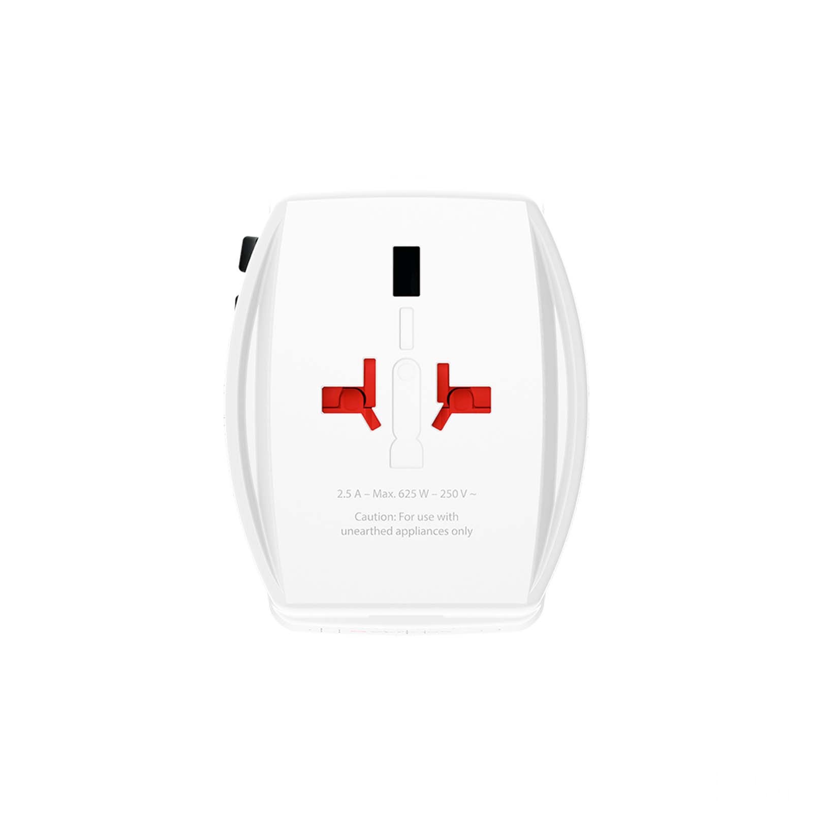 SKROSS® MUV AC65PD världsadapter med USB-C-kabel