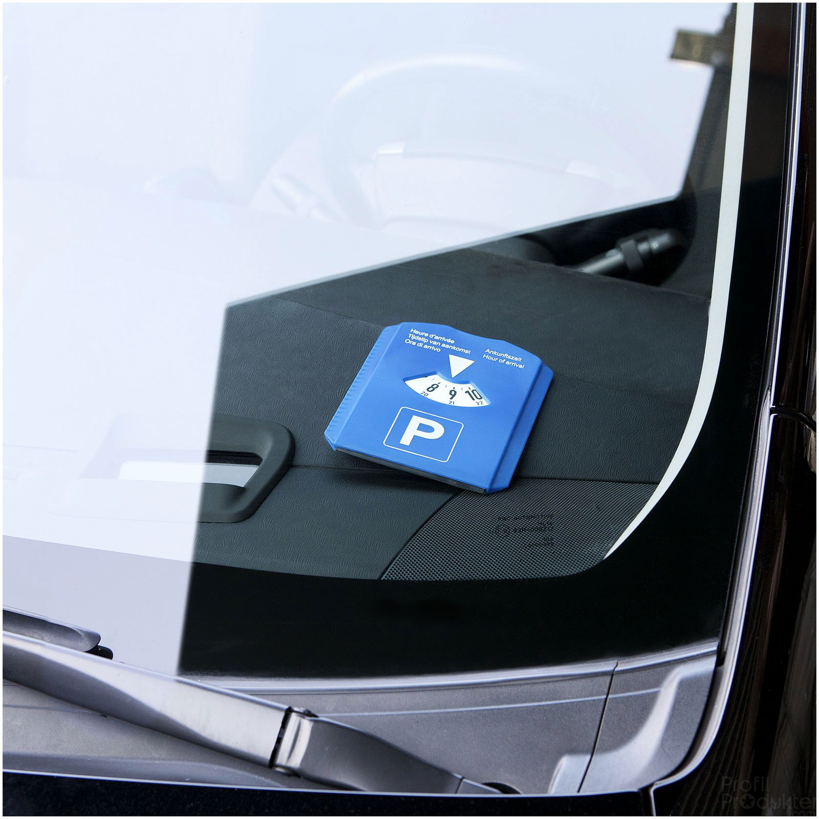 Spot 5-i-1 parkeringsskive med logo