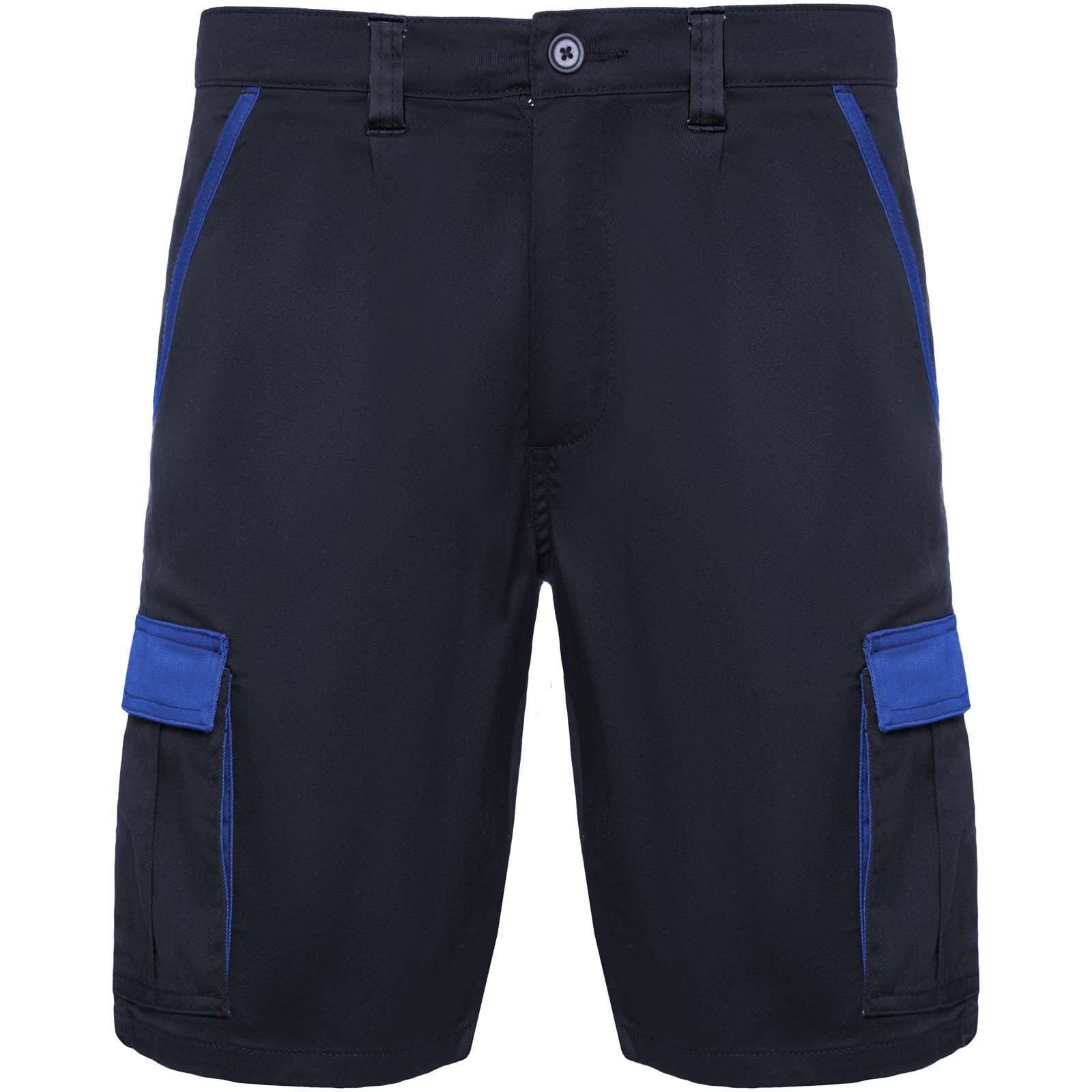 Tahoe 250 g/m2 arbetsshorts - Marinblå med tryck