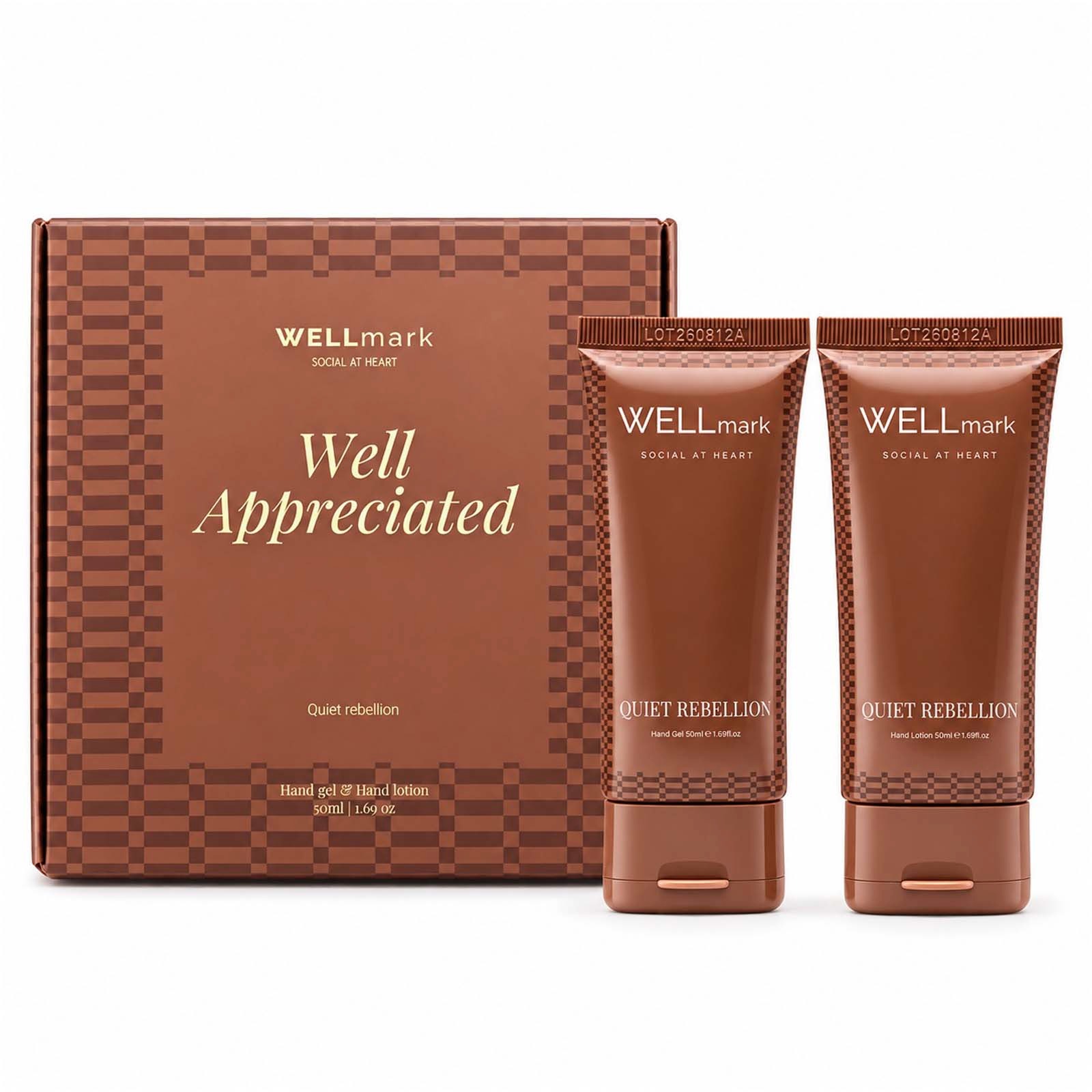 Wellmark Quite Rebellion 70 ml handtvål och 70 ml handkräm