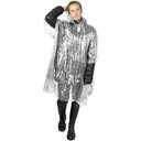 Mayan recycled plastic disposable rain poncho with storage pouch - image 3