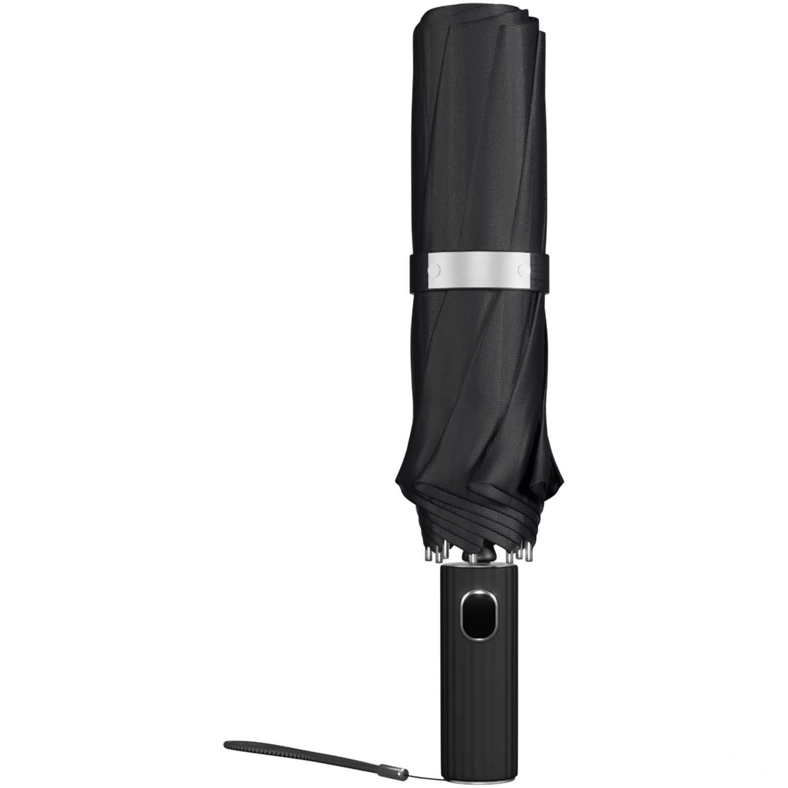 SCX. design R01 halvautomatisk 28" paraply - Svart, forside