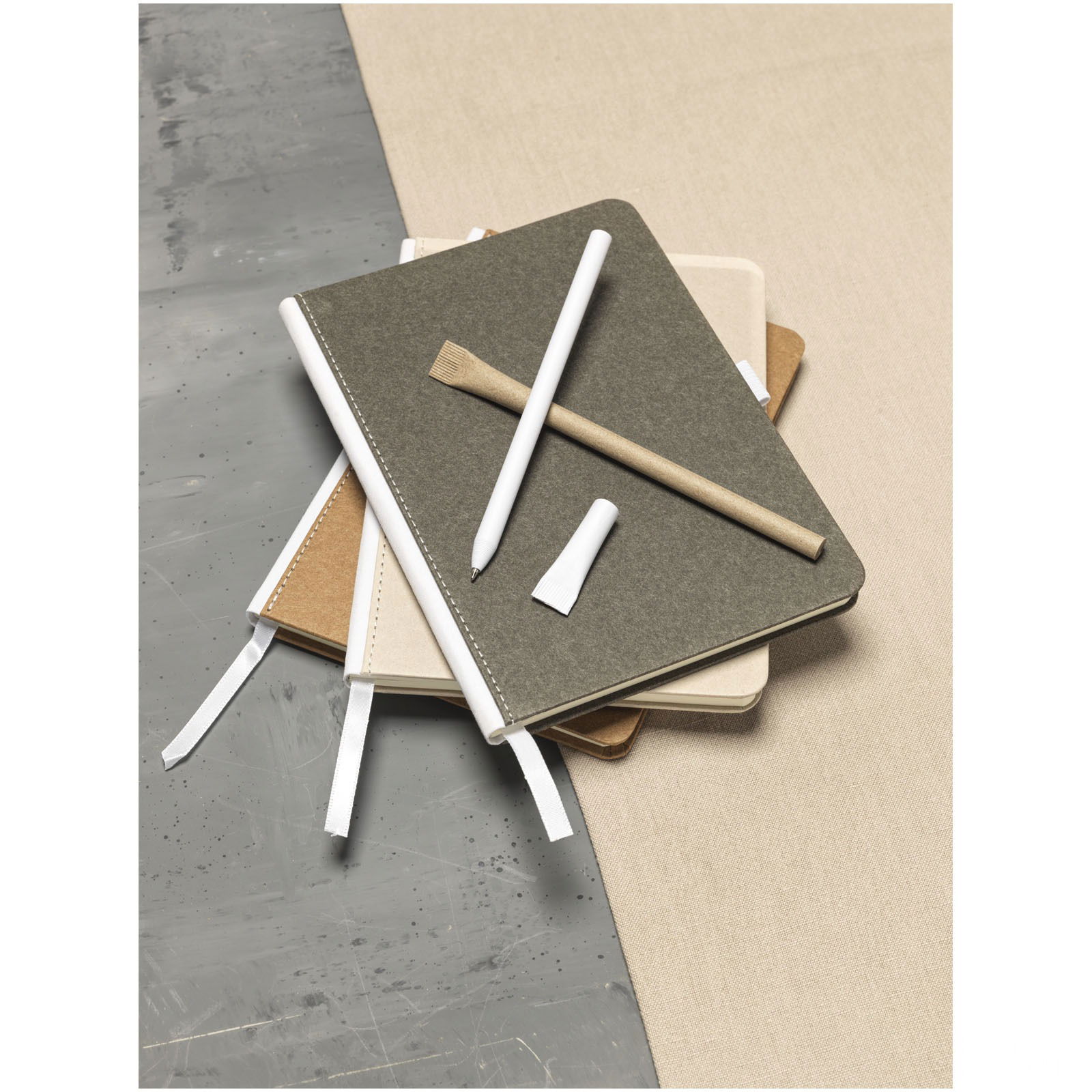 Asilah kulspetspenna i återvunnet papper (blått bläck)