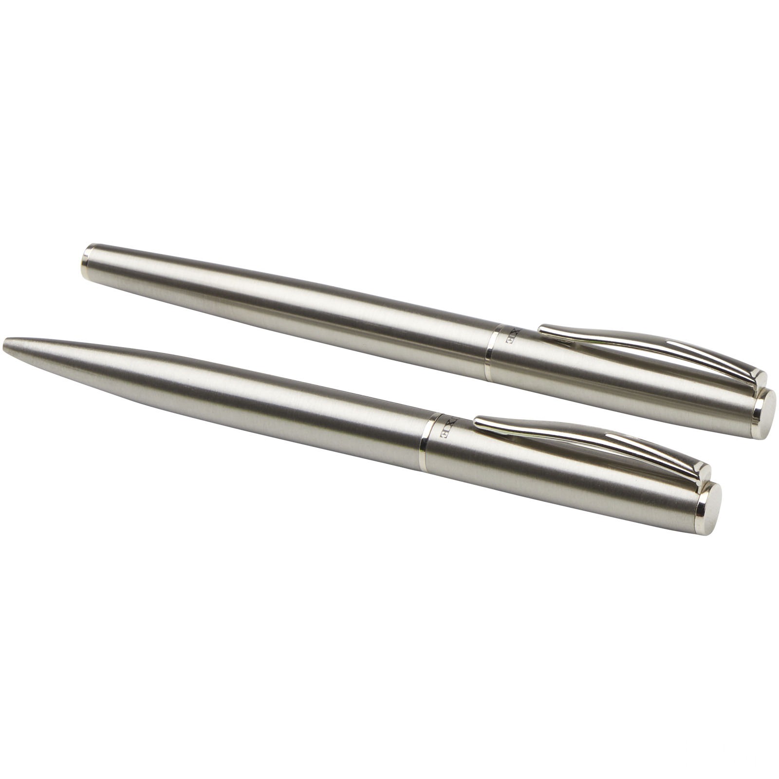 Didimis Recycled Stainless Steel Ballpoint and Rollerball Pen Set