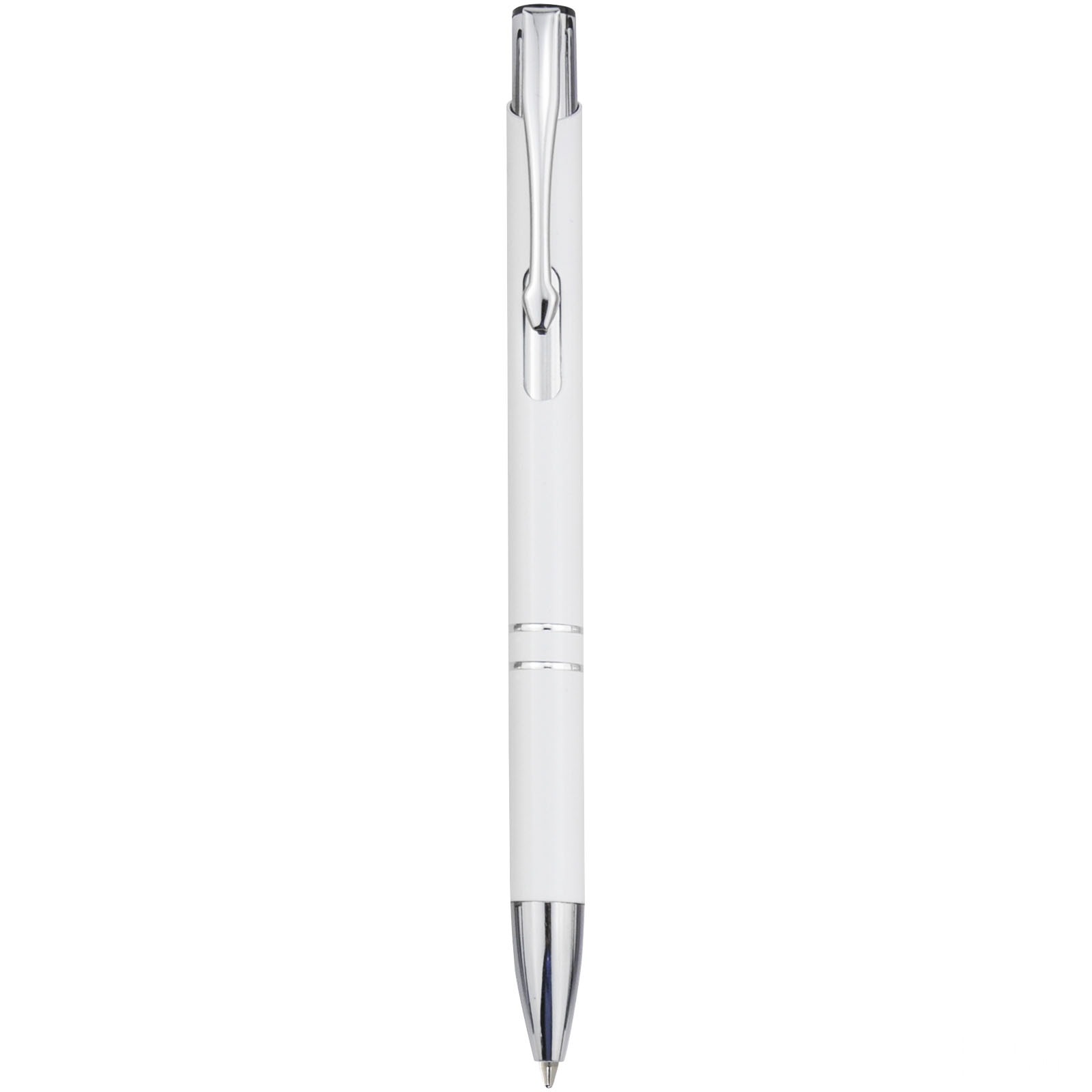 Moneta Recycled Aluminum Ballpoint Pen with custom print