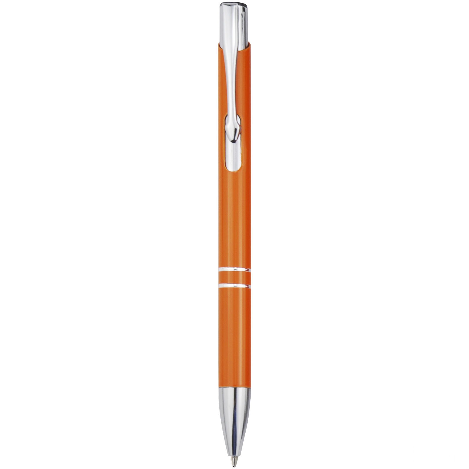 Moneta kulspetspenna (blått bläck) - Orange, framsida