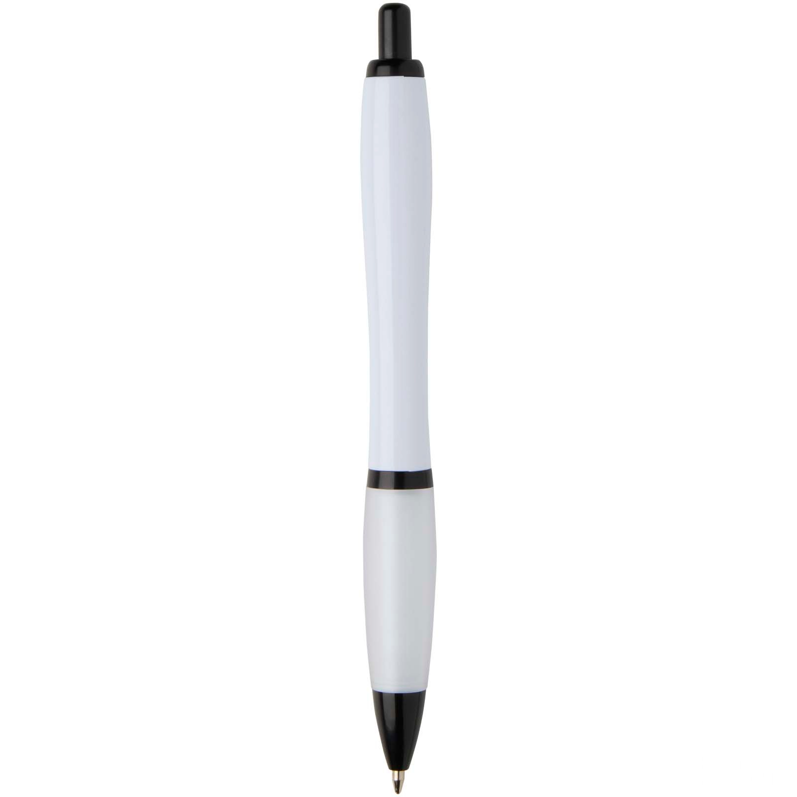 Nash Recycled Plastic Ballpoint Pen with Black Trims