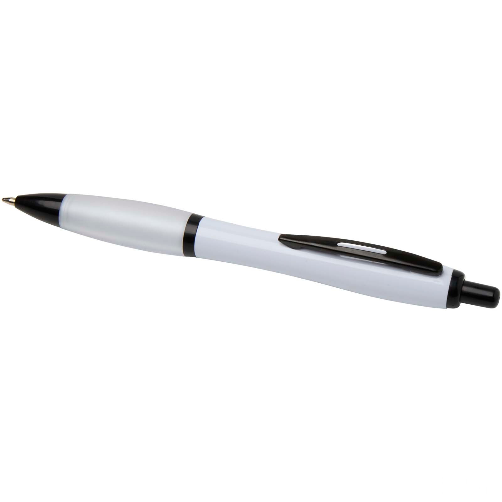 Nash Recycled Plastic Ballpoint Pen with Black Trims
