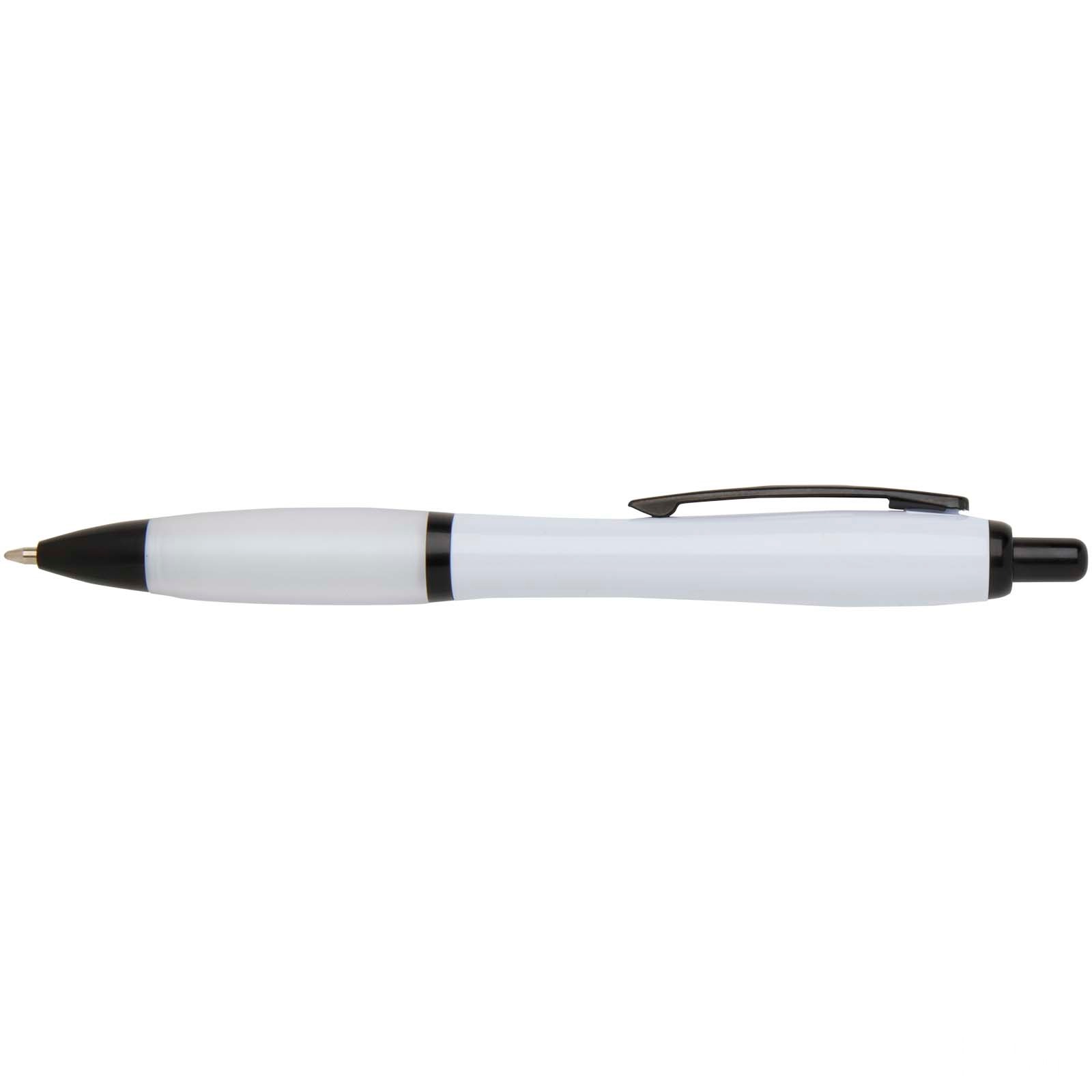Nash Recycled Plastic Ballpoint Pen with Black Trims