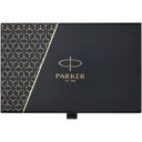 Parker IM achromatic ballpoint and rollerball pen set with gift box (black/blue ink) - image 5