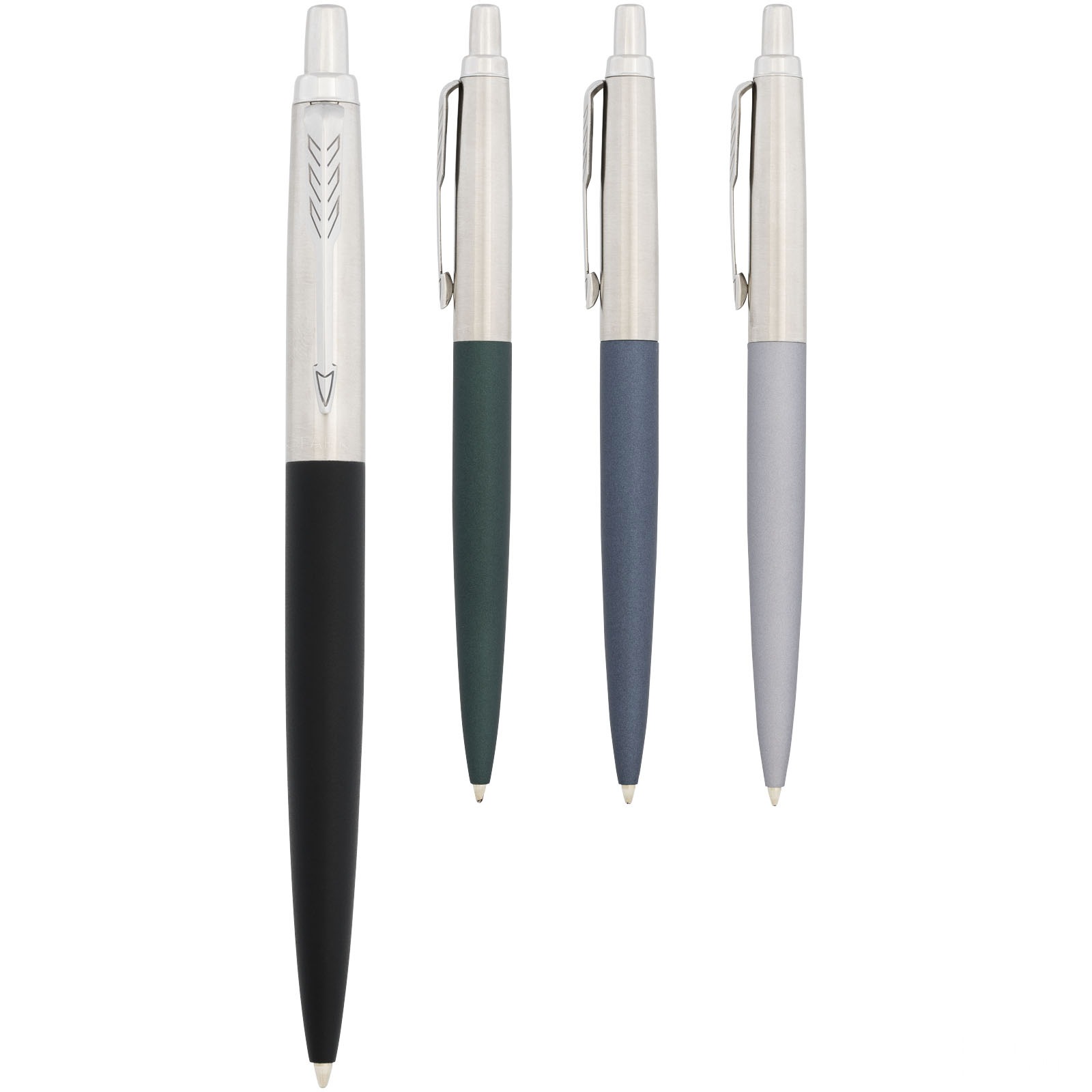 Parker Jotter XL matt kulspetspenna med kromade detaljer (blått bläck)