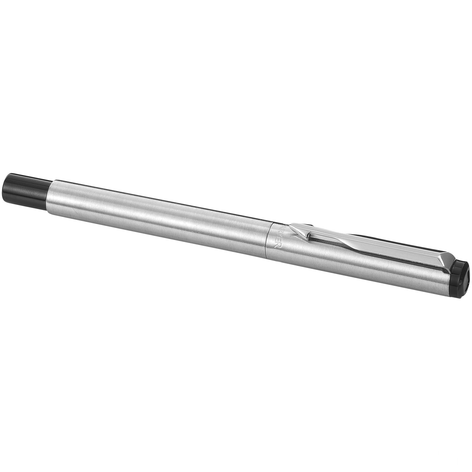 Parker Vector Stainless Steel Rollerball Pen (Black Ink)