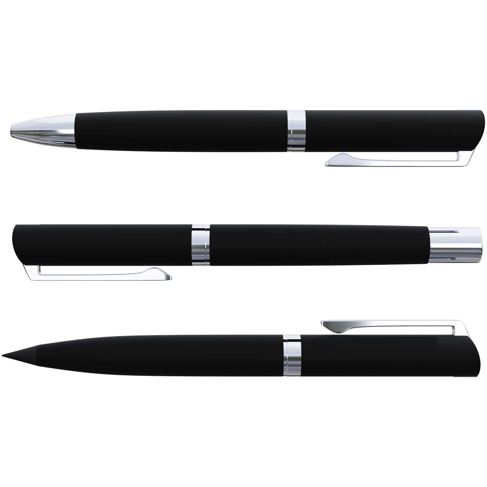 SCX.design B11 pennesett i tre deler - Svart, forside