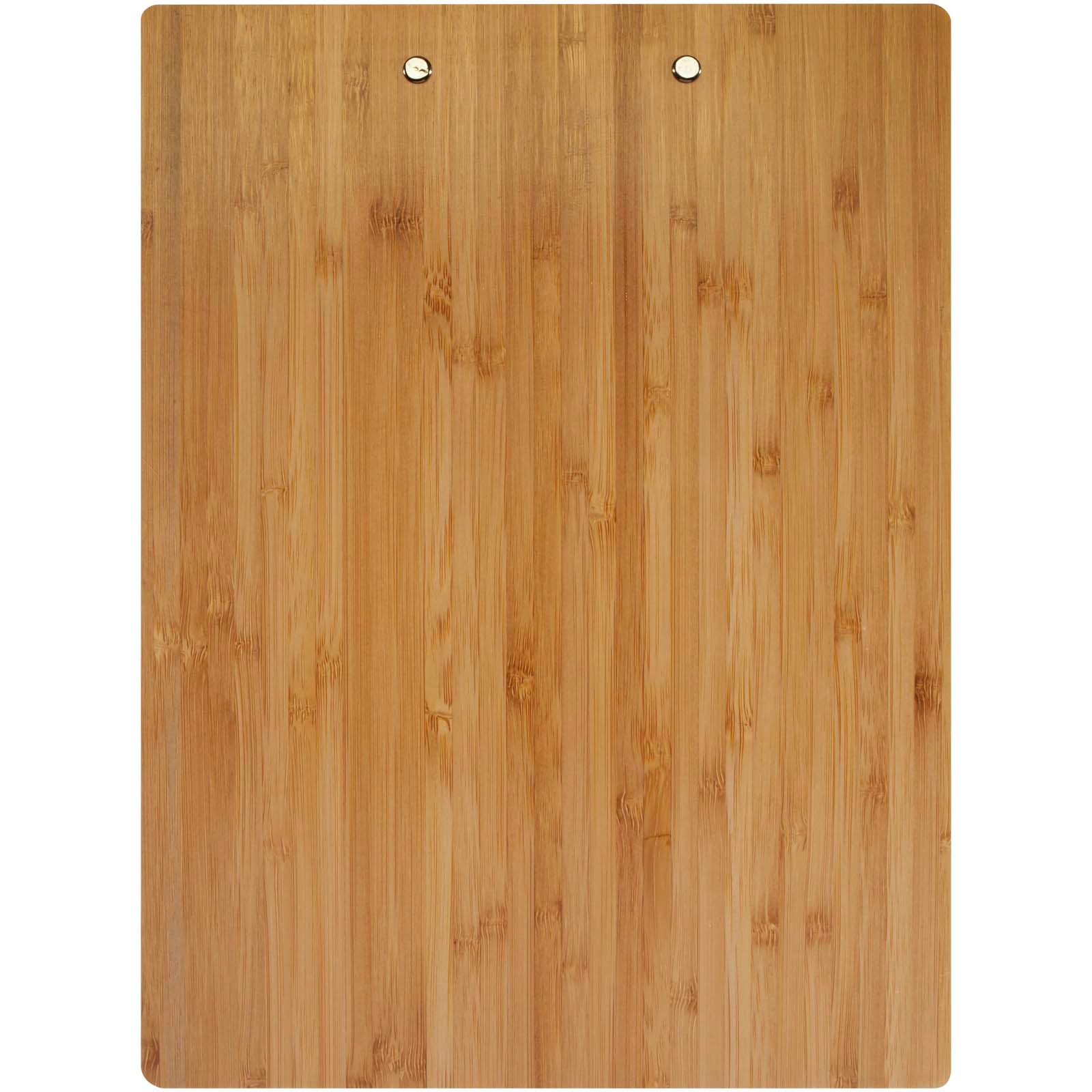 Tavula skriveplate av bambu med logo