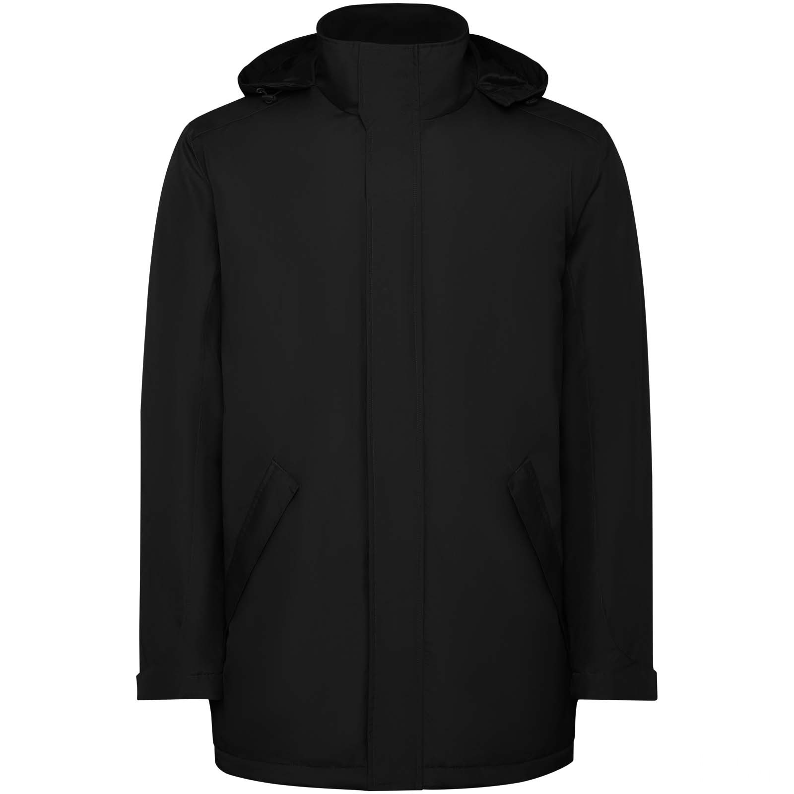 America fôret parkas for barn med trykk - Svart med trykk