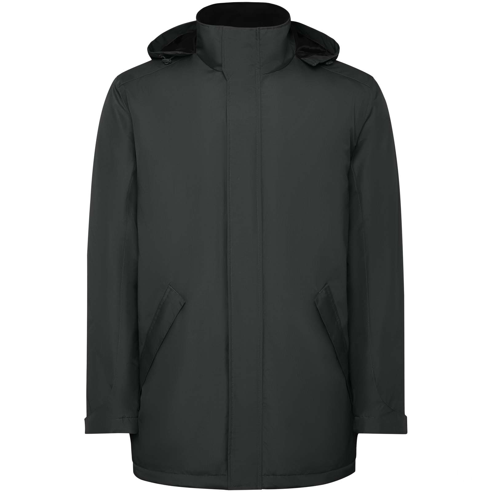 America fôret parkas til herre med trykk - Mörkbly med trykk