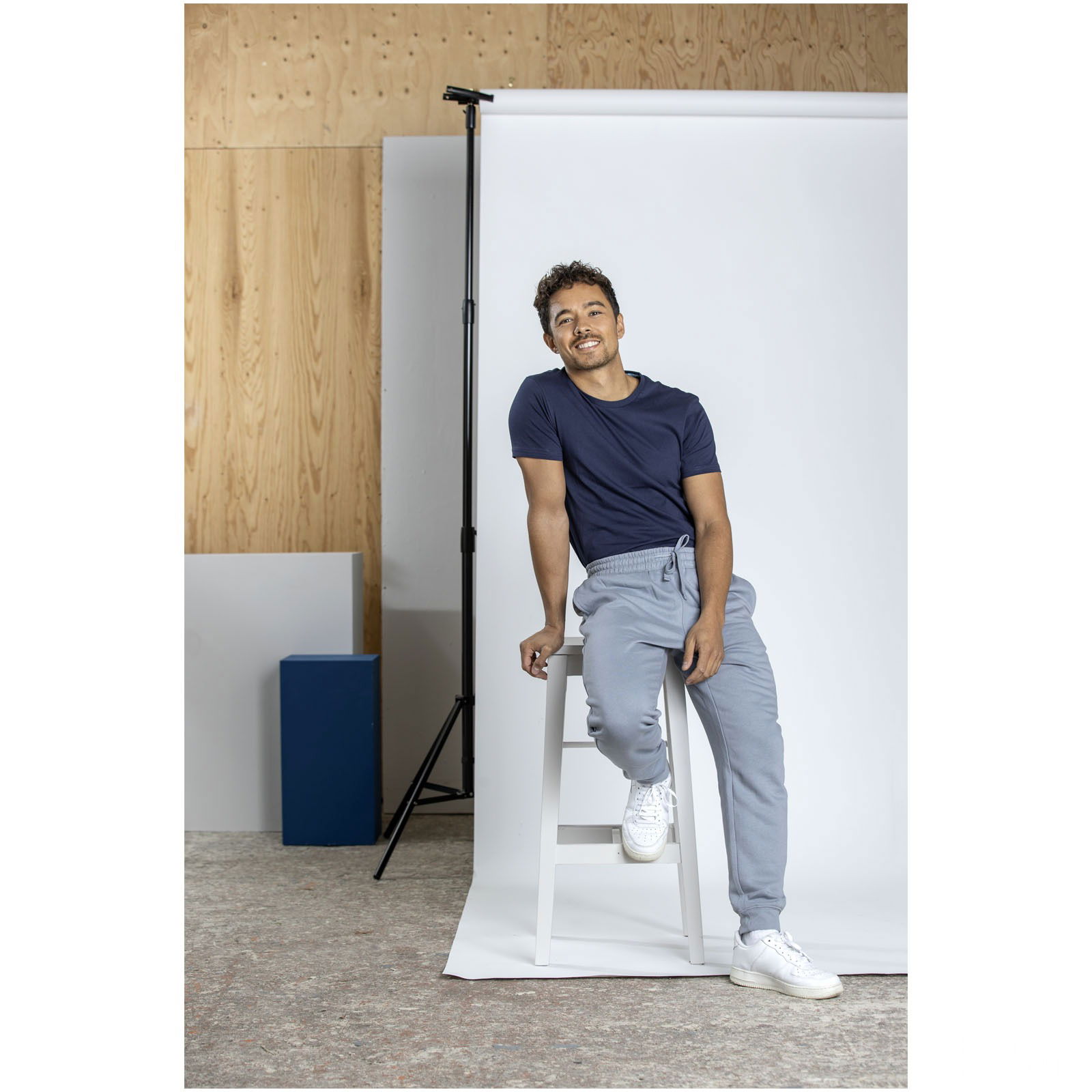 Azurite kortärmad herr ekologisk t-shirt