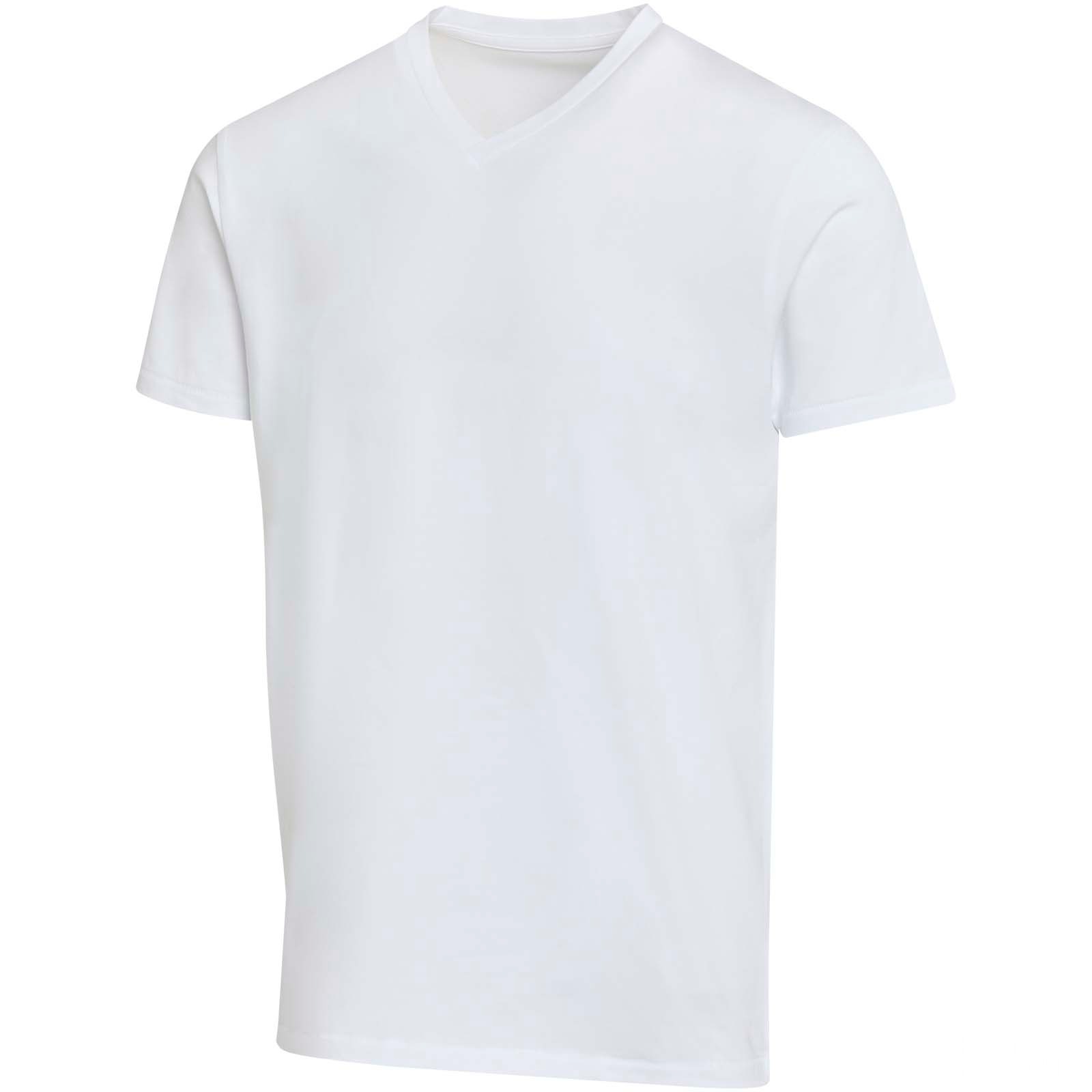 Balfour 200 g/m² kortärmad v-ringad unisex-T-shirt av ekologiskt OCS-material