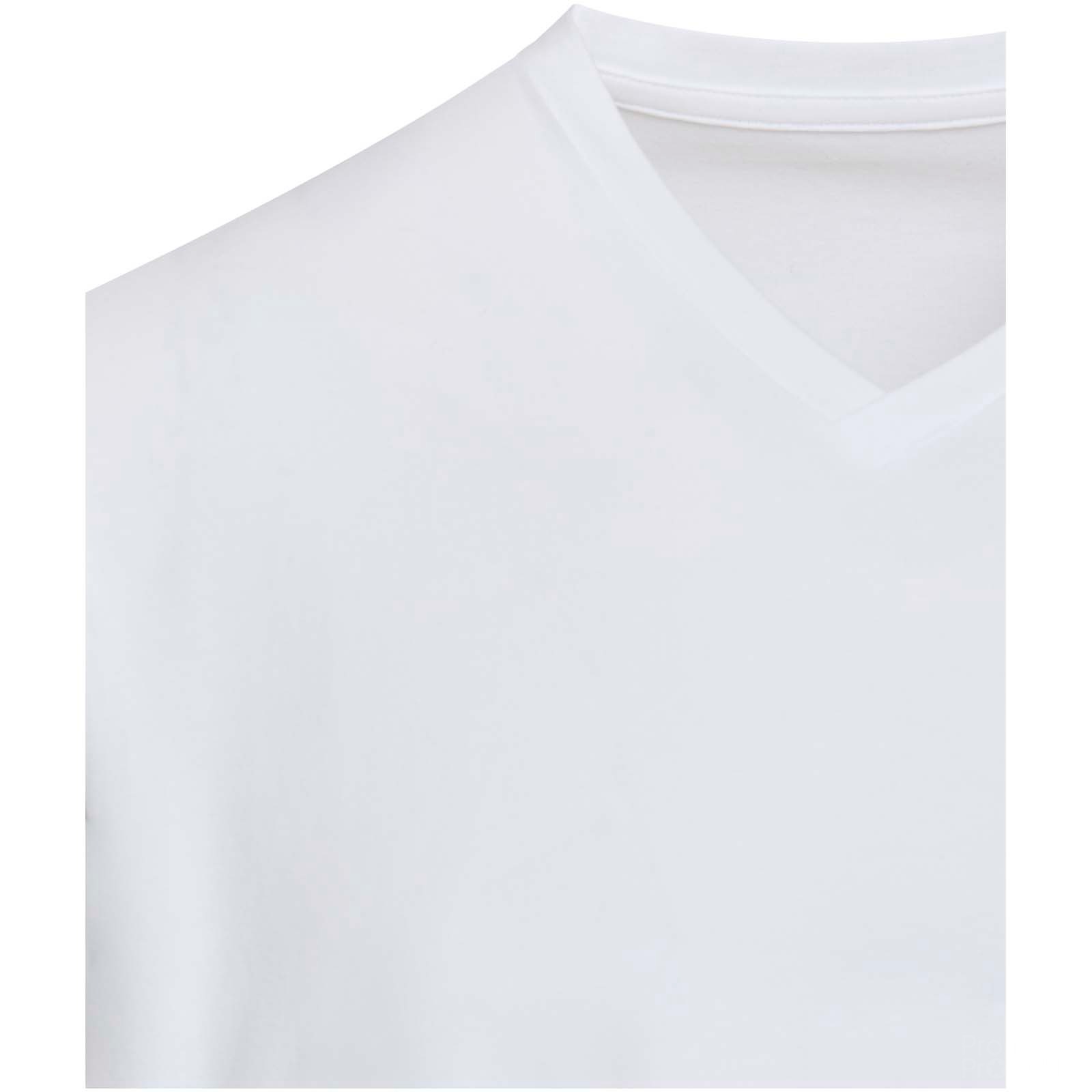 Balfour 200 g/m² kortärmad v-ringad unisex-T-shirt av ekologiskt OCS-material