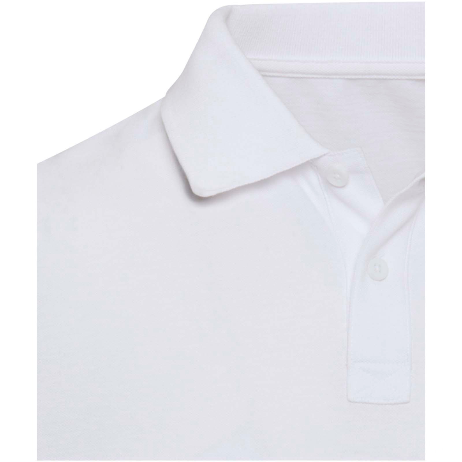 Beryl 220 g/m² kortärmad unisex-pikétröja av återvunnet ekologiskt OCS-material