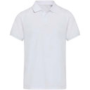 Beryl 220 g/m² kortärmad unisex-pikétröja av återvunnet ekologiskt OCS-material - bild 1